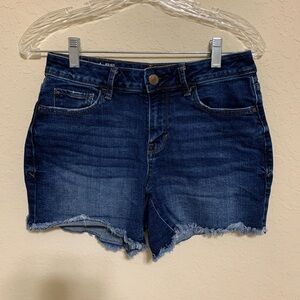 a.n.a Dark Blue Jean Shorts